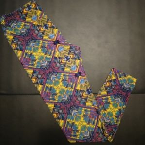 Lularoe OS leggings multicolor